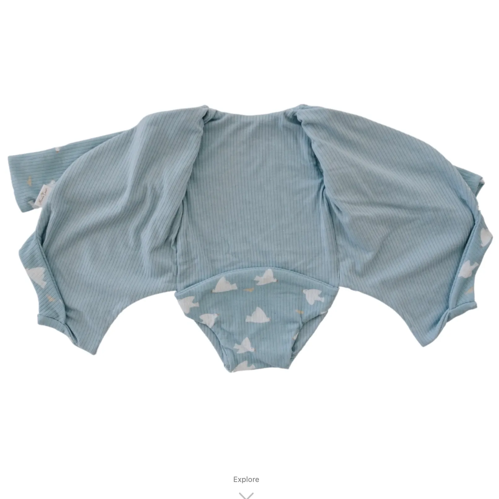 LONG SLEEVE WINGED BODYSUIT