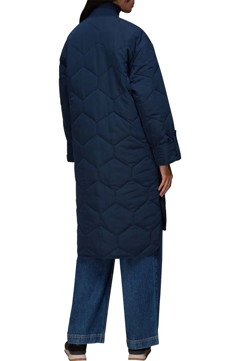 Longline Quilted Coat
