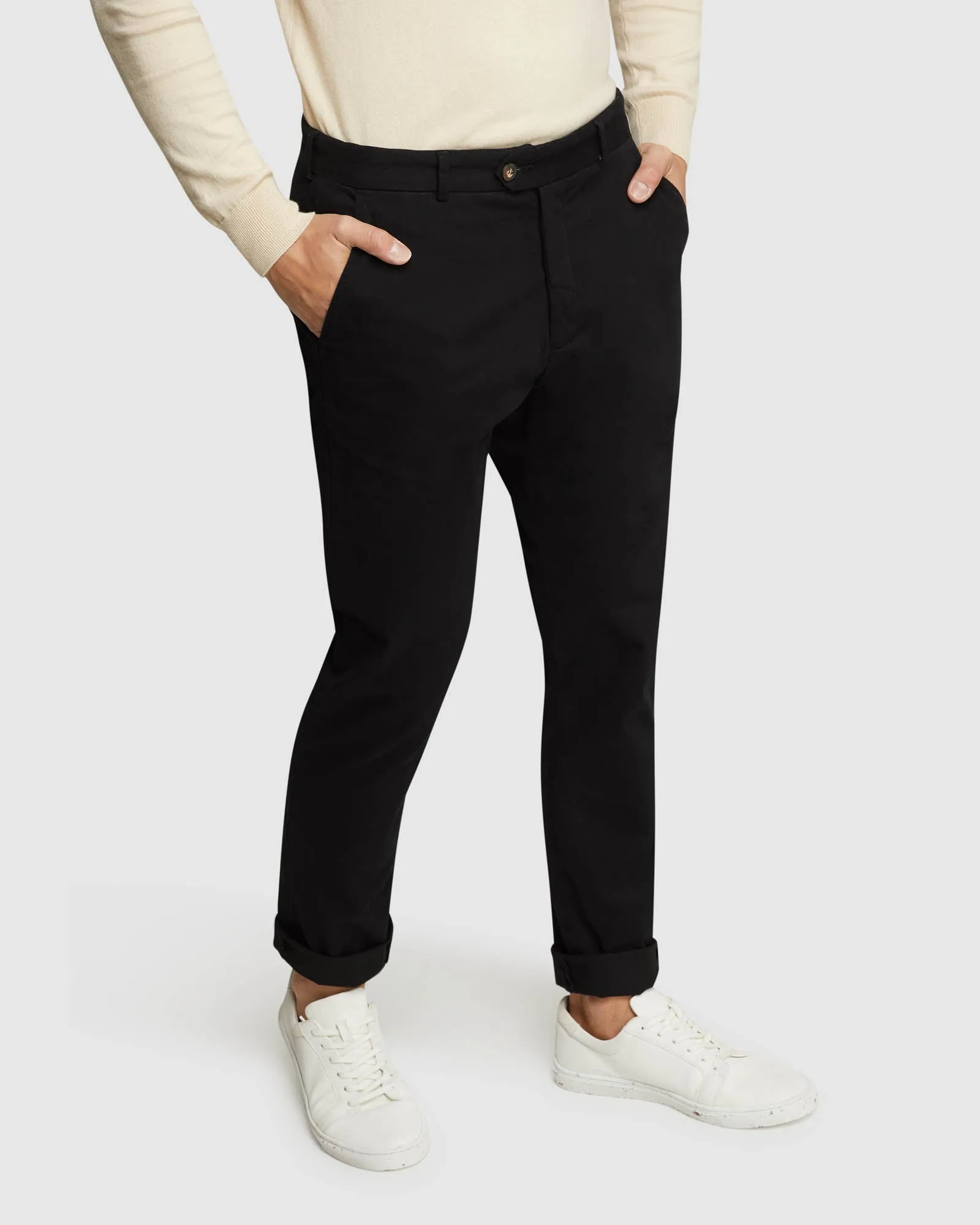 Luka Stretch Organic Cotton Chinos