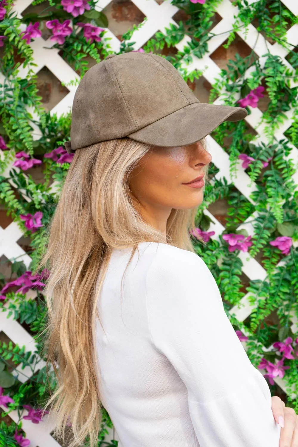 Magid Suede Baseball Cap