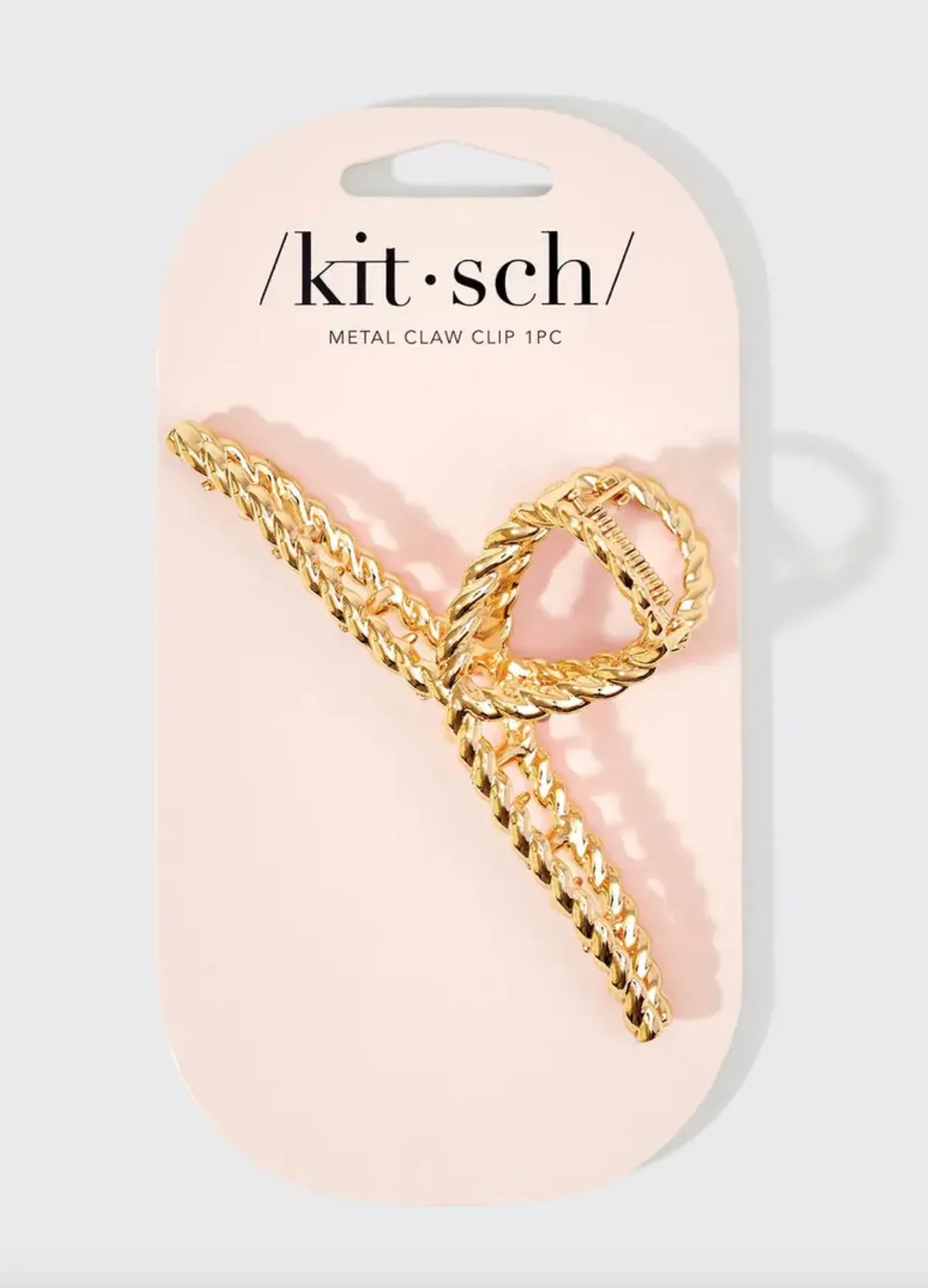 Metal Rope Gold Claw Clip
