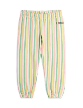 Mini Rodini Pastelle Stripe Sweatpants