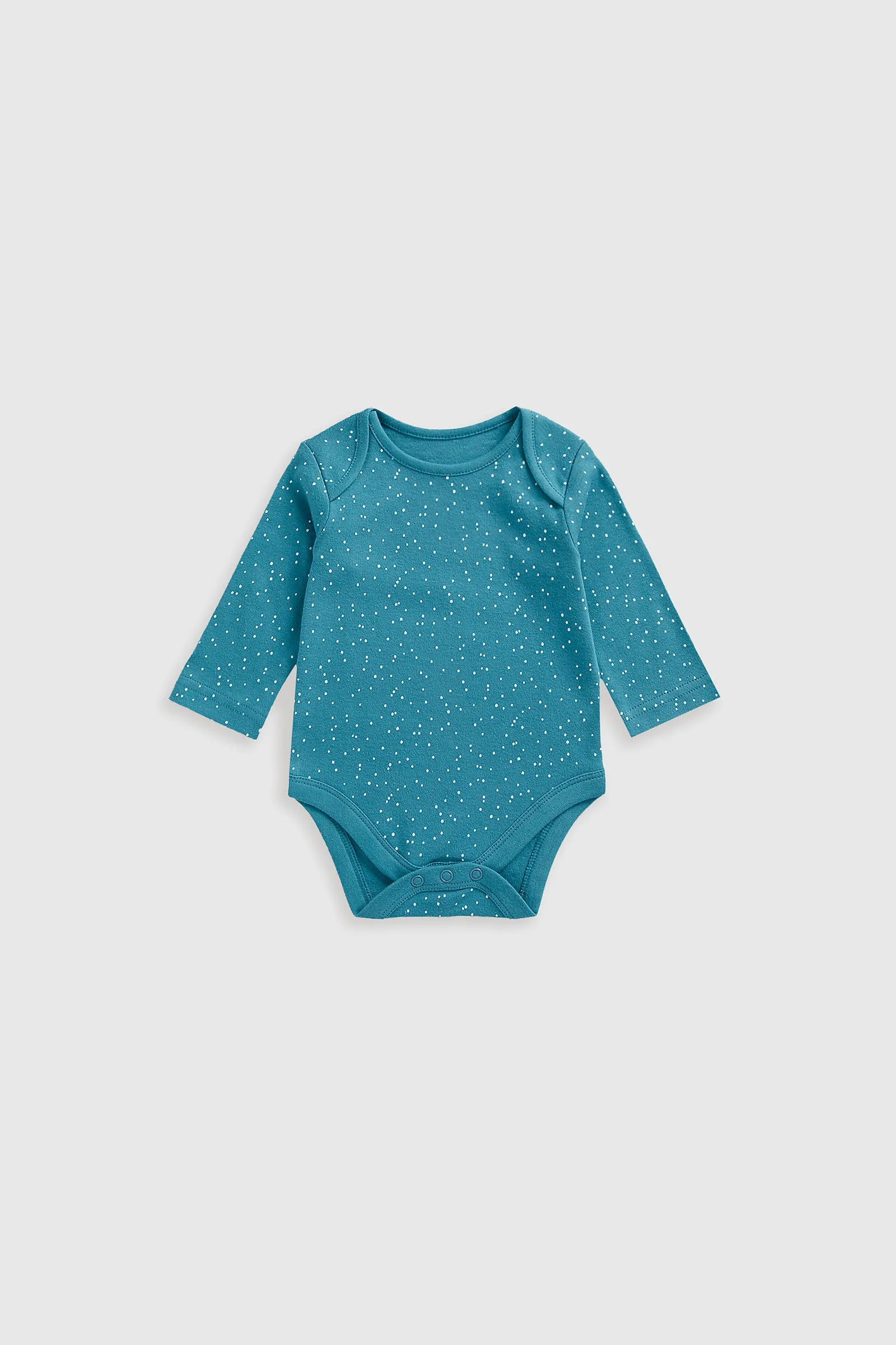 Mothercare Animal Transport Long-Sleeved Bodysuits - 5 Pack