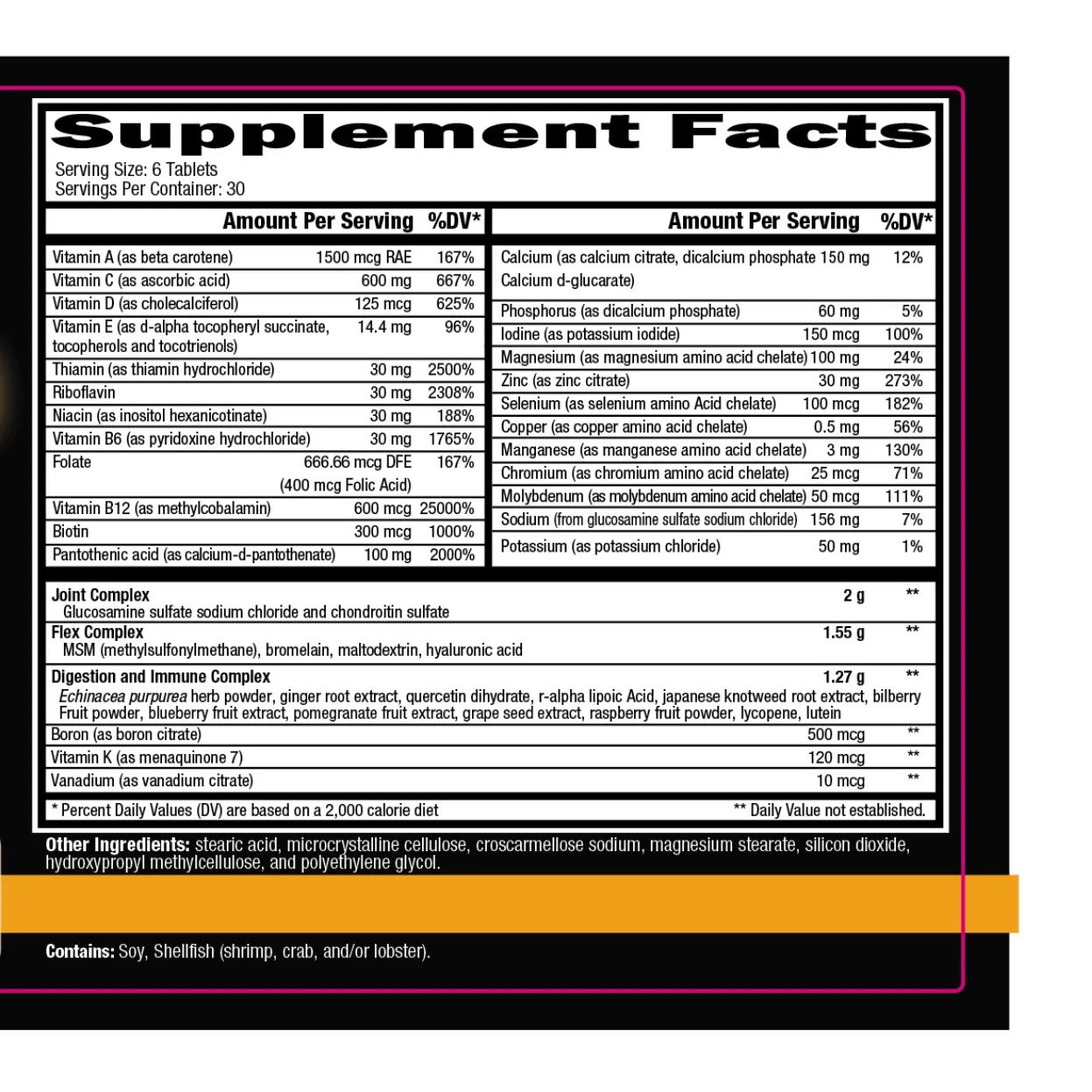 Orange TRIad Daily Multivitamin