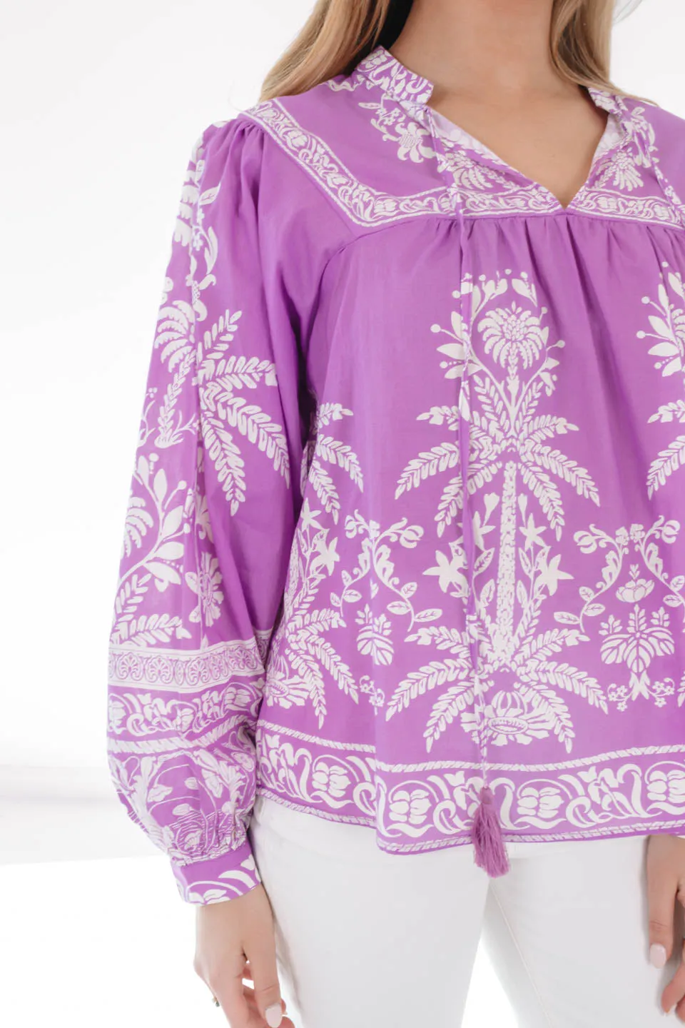 Palm Springs Top - Purple