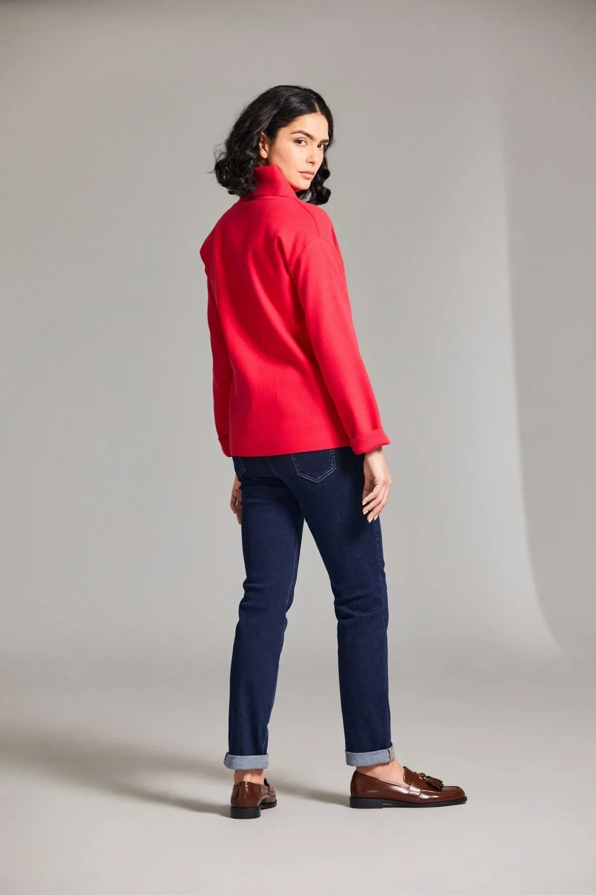 Red Zip Jacket