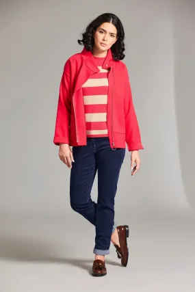 Red Zip Jacket