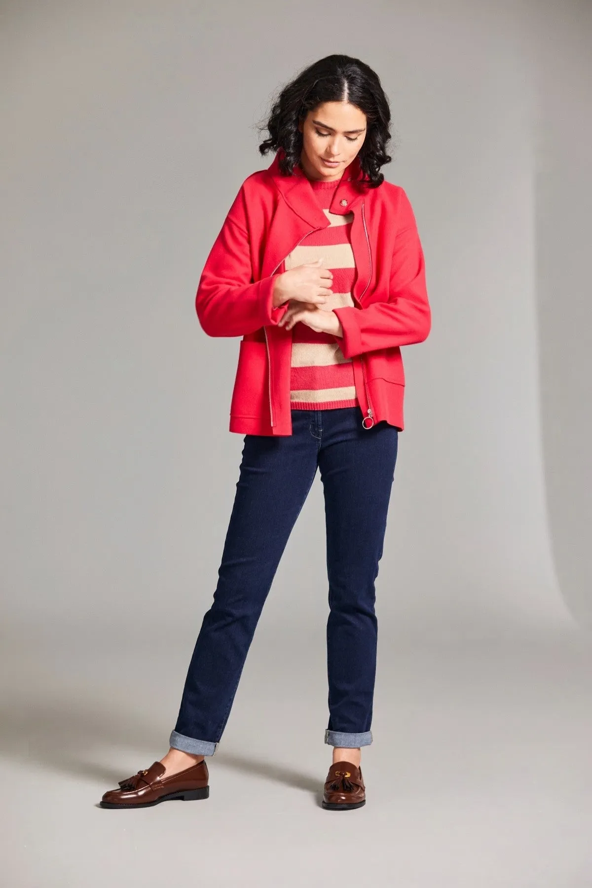 Red Zip Jacket