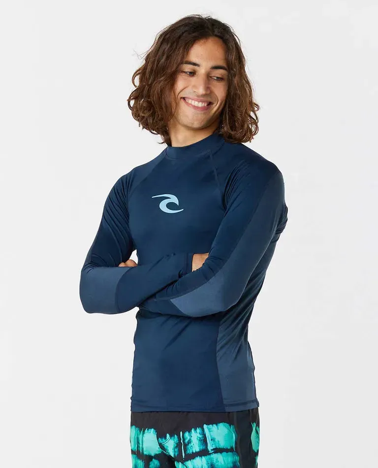 Rip Curl Waves UPF Perf Long Sleeve Rash Vest