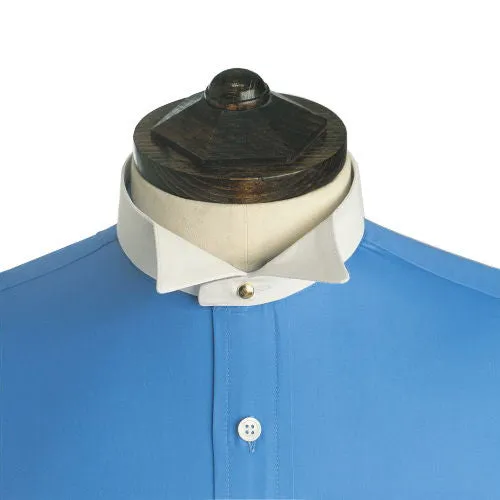 Starched Windsor wing collar