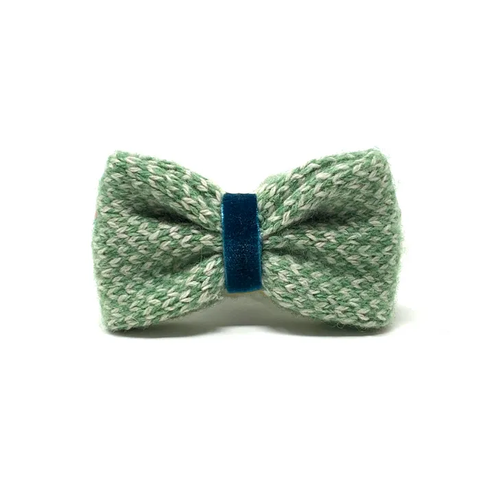 Stocky & Dee Luxury Dog Bow Tie - Graphite