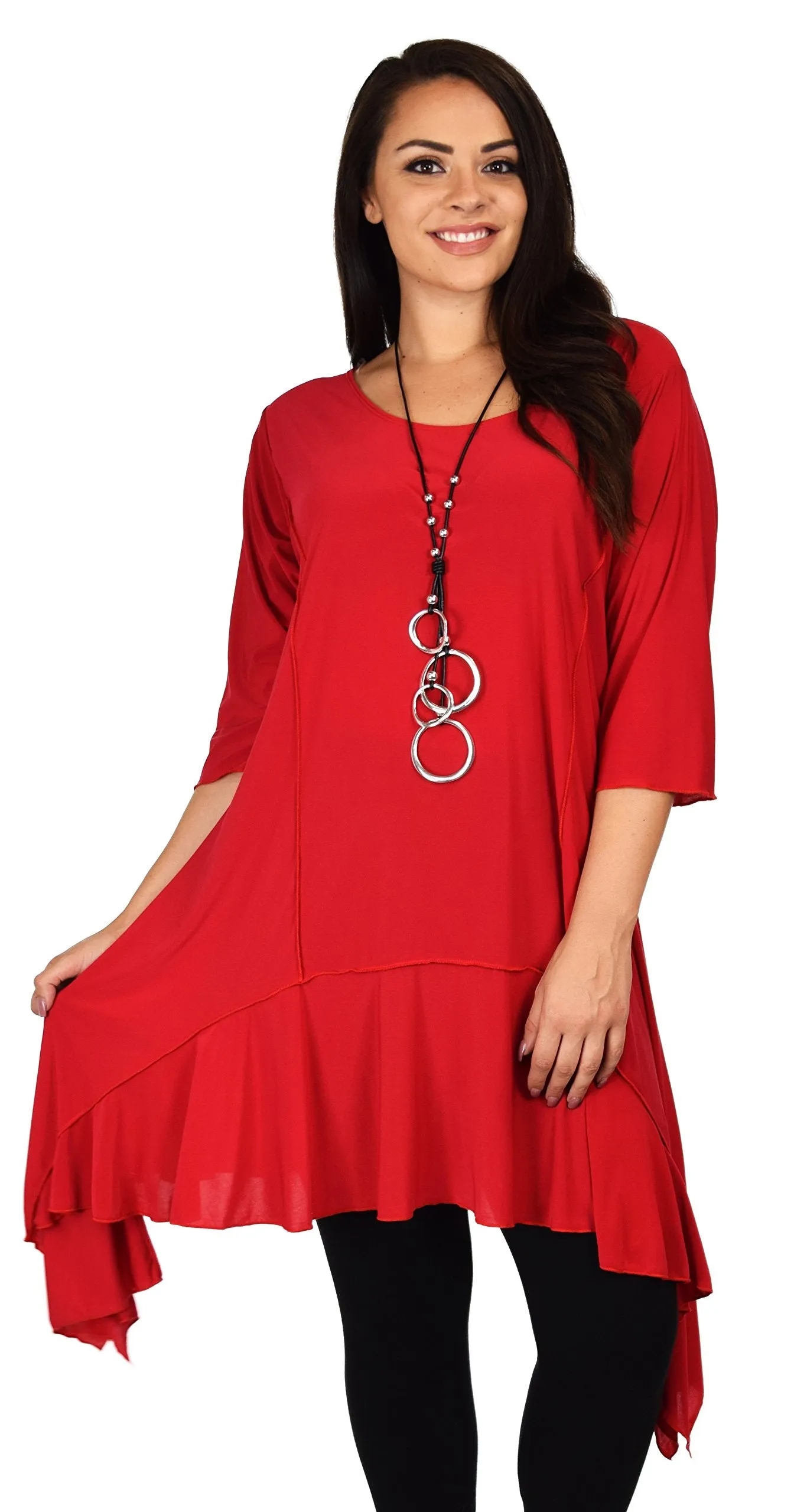 Stylish N Exclusive Crazy cuts Tunic,  Lagenlook Tunic dress, Plus Size Tunic, Quirky Tunic Dress. Plus size clothing