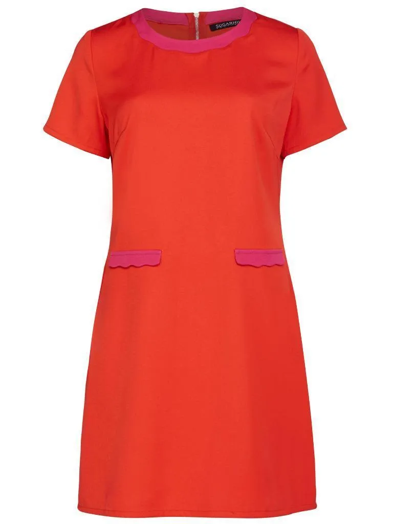 Sugarhill Boutique Scallop Dress