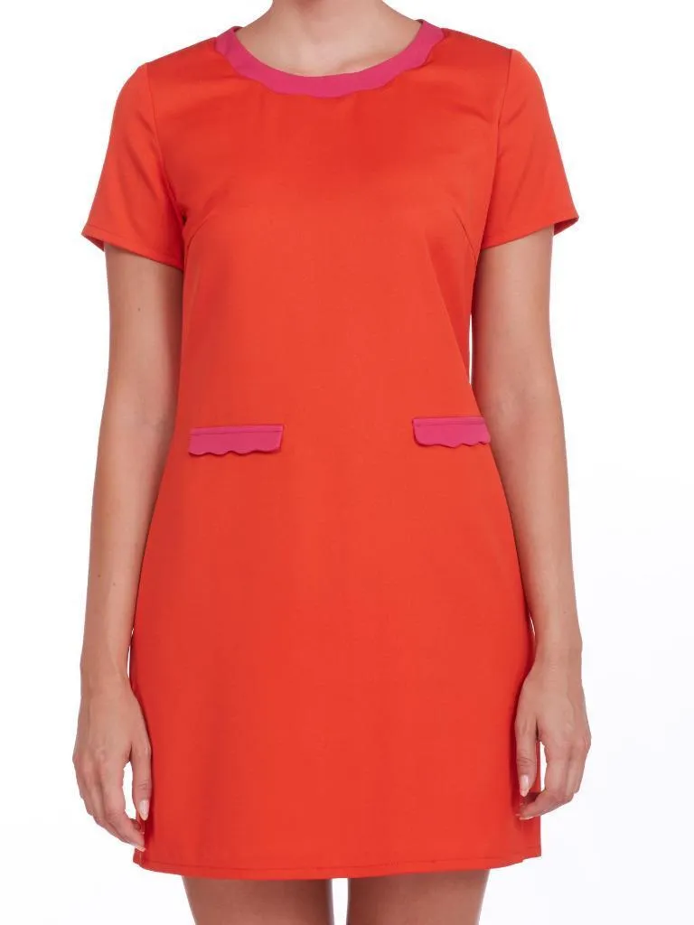 Sugarhill Boutique Scallop Dress