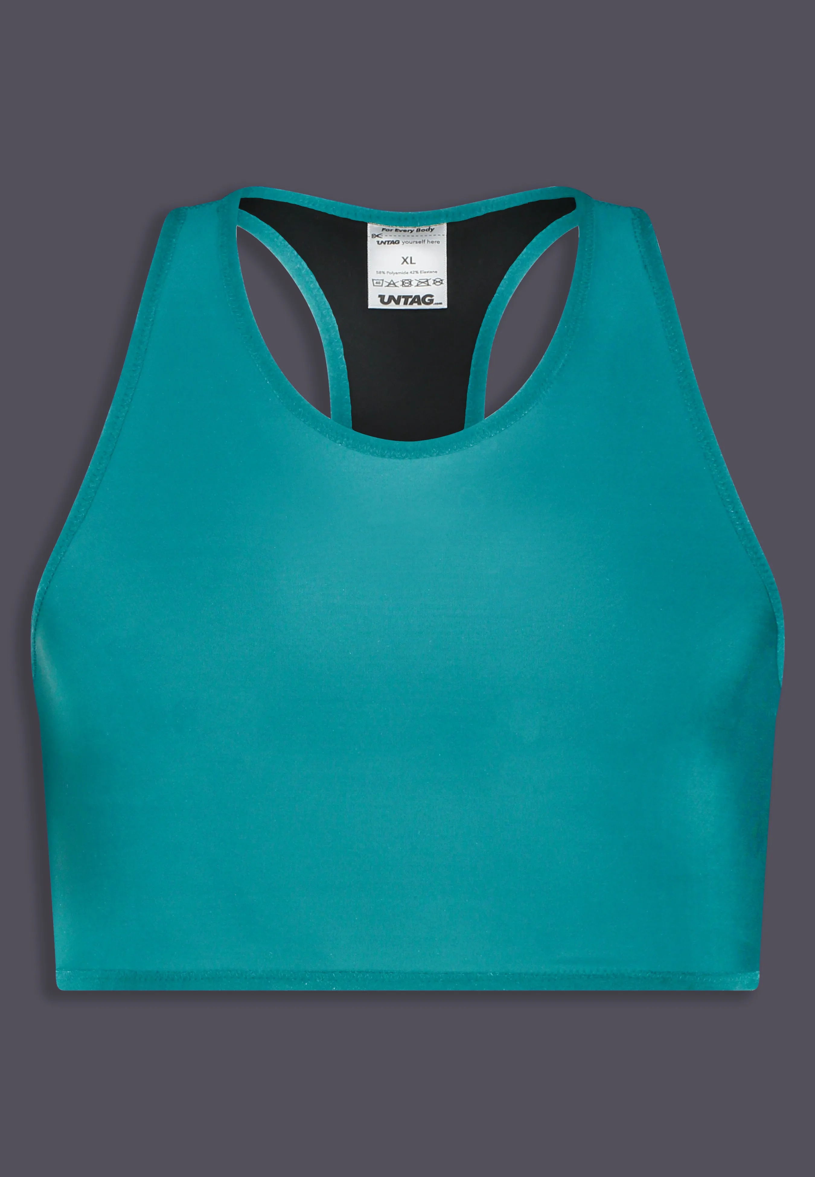 Tank Binder Reversible aqua