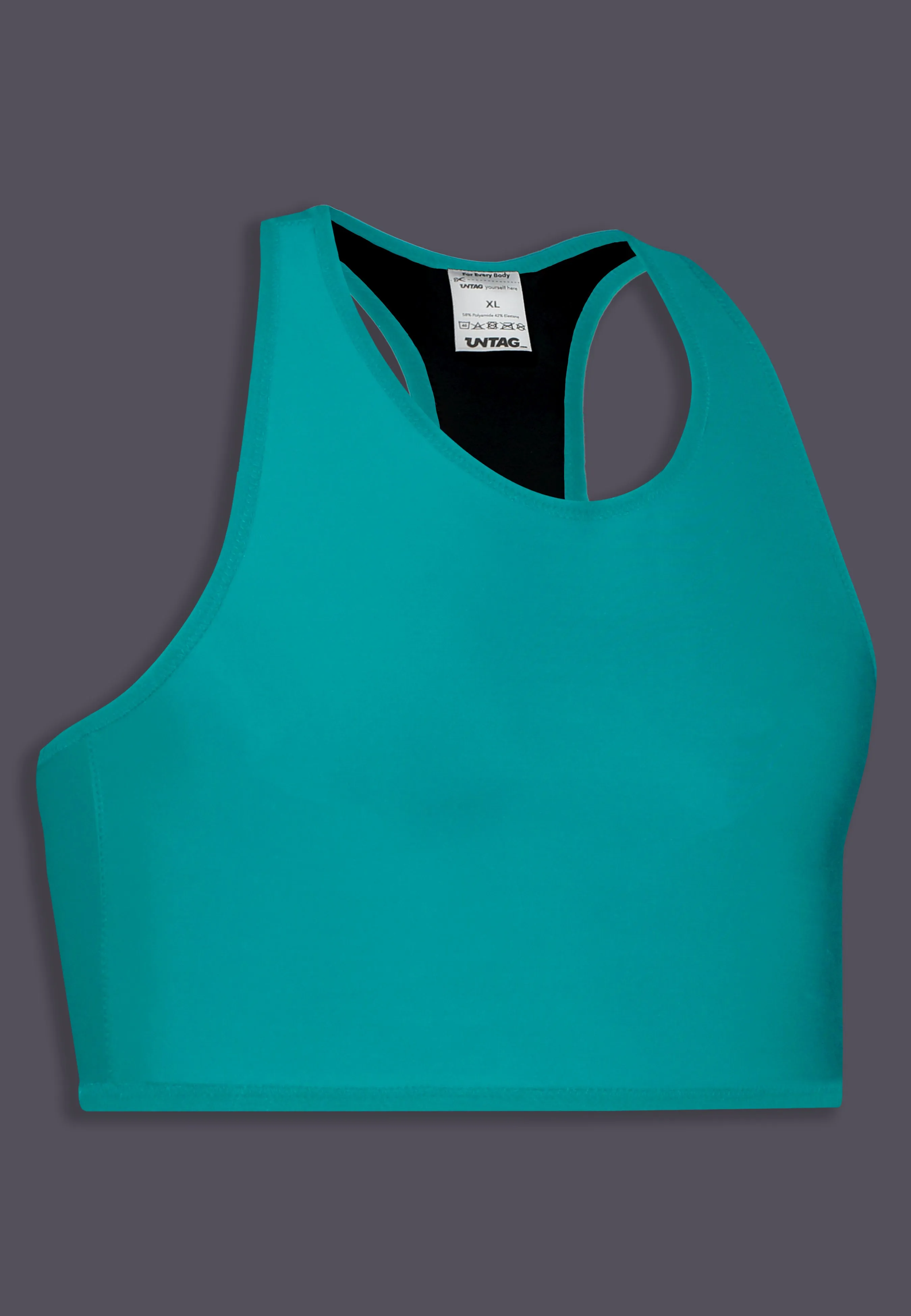 Tank Binder Reversible aqua