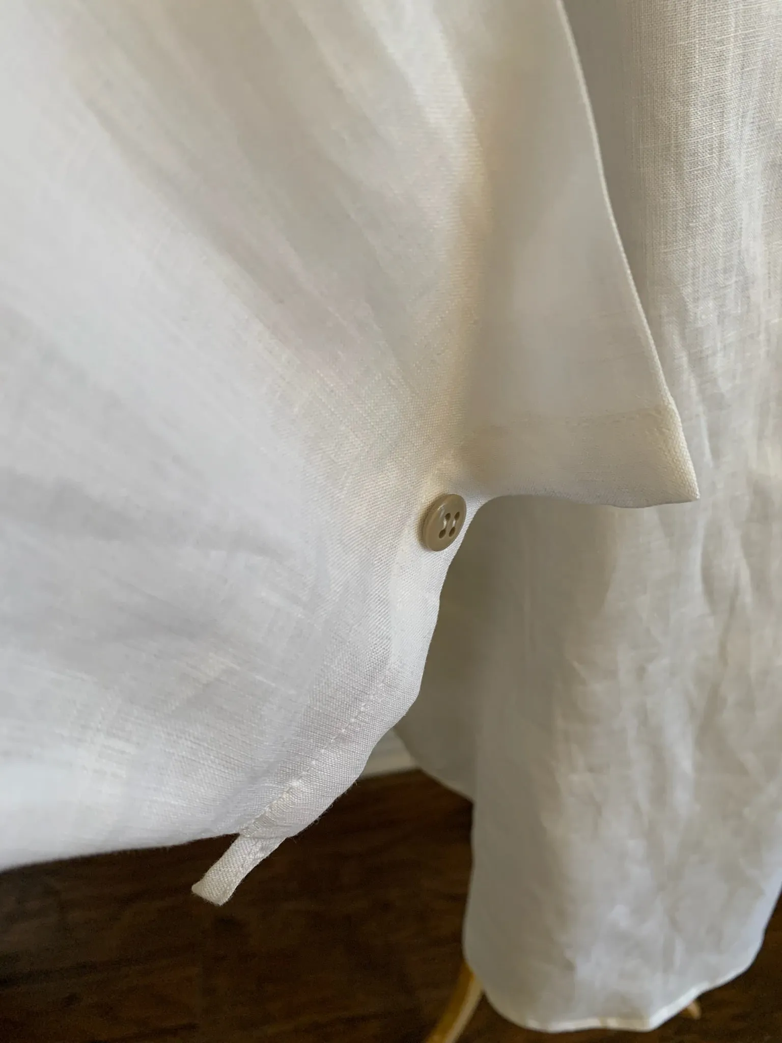 The Harvest Tunic 100% Linen - White