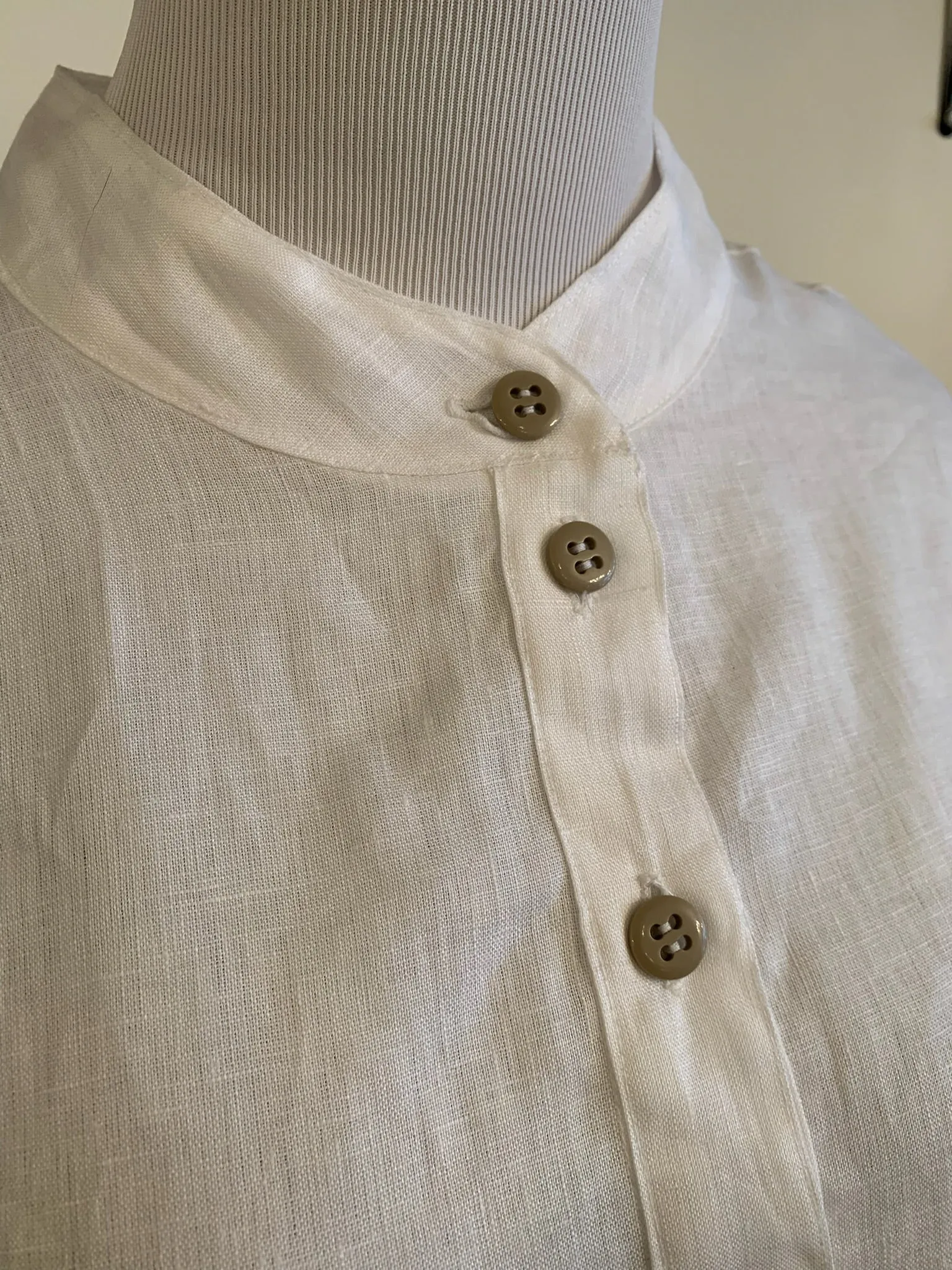 The Harvest Tunic 100% Linen - White