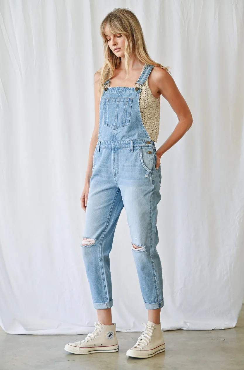 The Jessica Denim Overall
