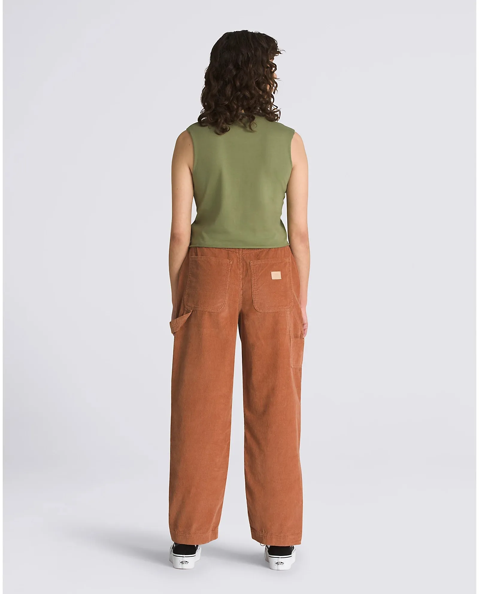 VANS Women's High Road Ground Work Corduroy Pants Mocha Bisque