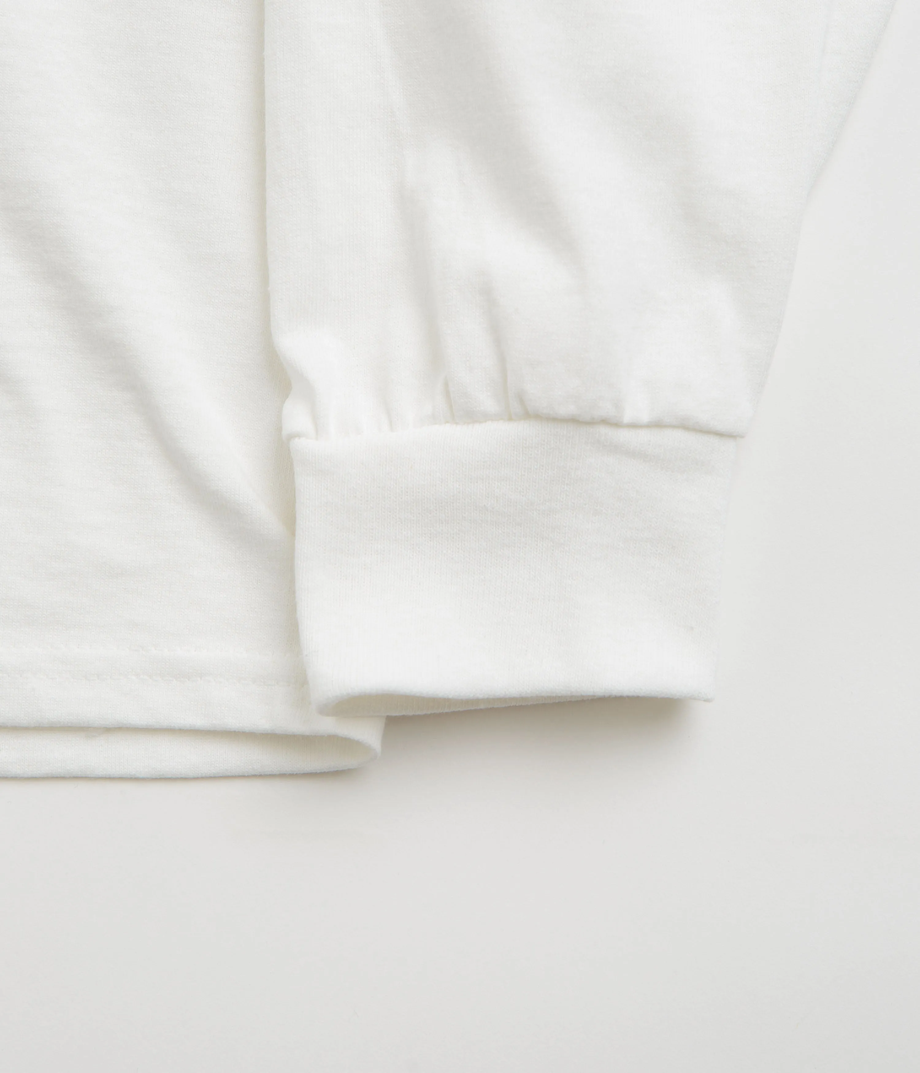 Welcome Chasm Long Sleeve T-Shirt - White