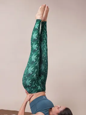 Zen Garden All Over Print Yoga Tights