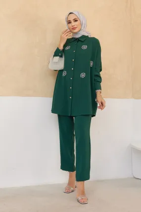 ZRF Women Stone Double Set - Emerald - San Felíu de Llobregat